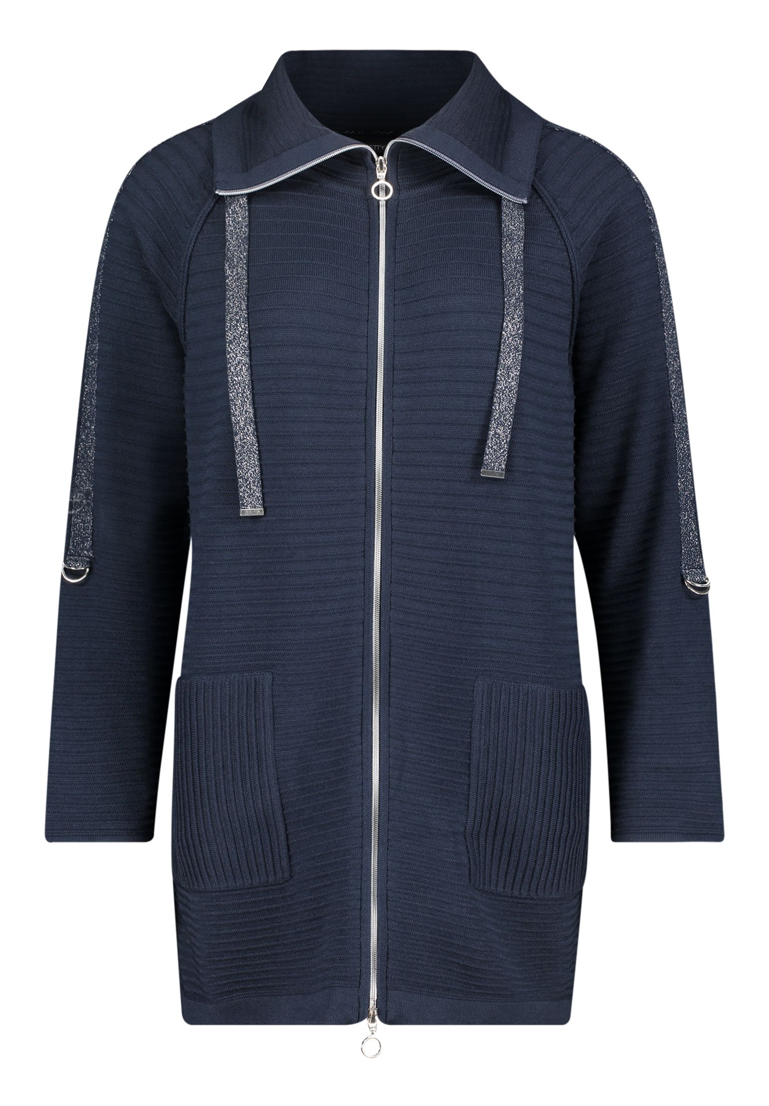 Betty Barclay Vest Lang Dark Sky