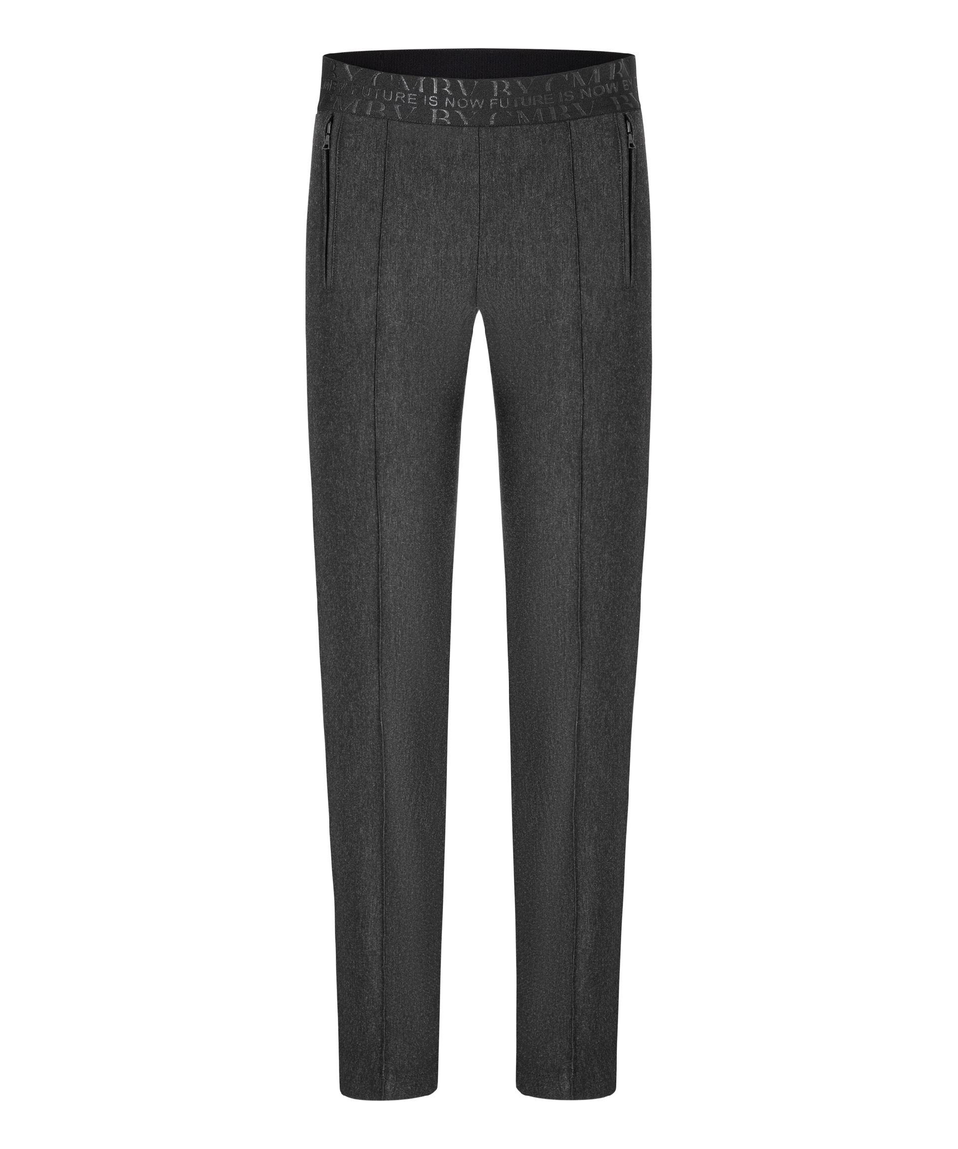 Cambio Broek Rike Dark Grey Jersey Melange