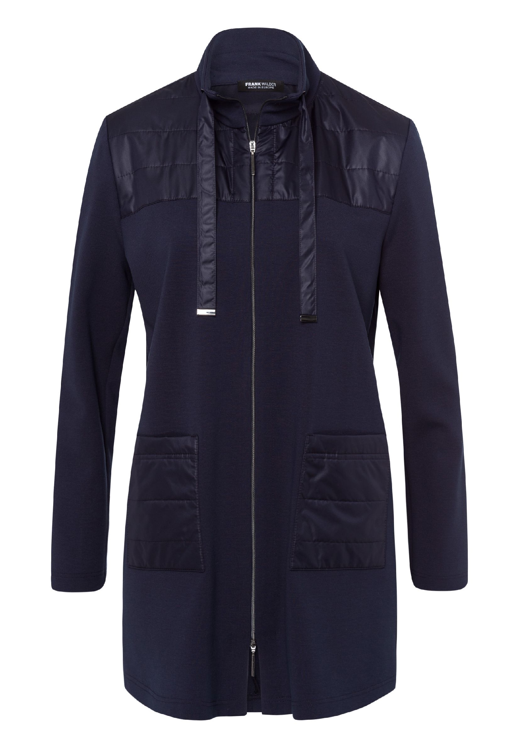 Frank Walder Blazer lang ink saphire blue