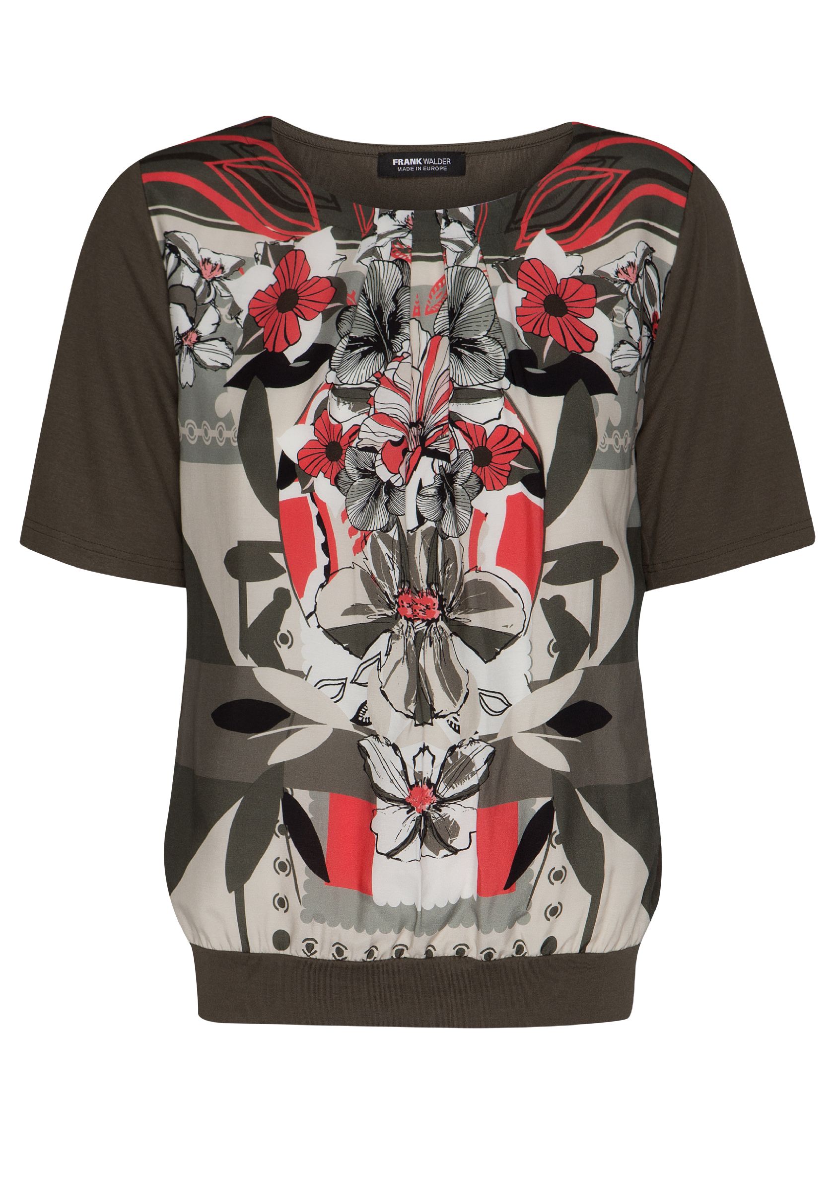 Frank Walder Secret Garden Shirt print