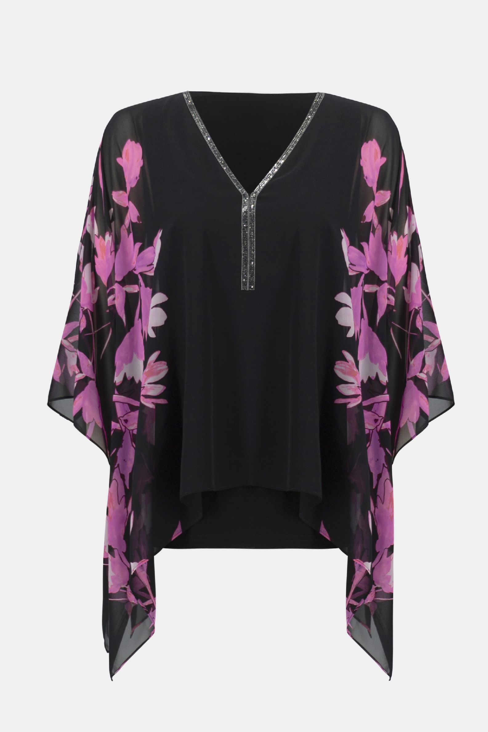 Joseph Ribkoff Tuniek black/pink