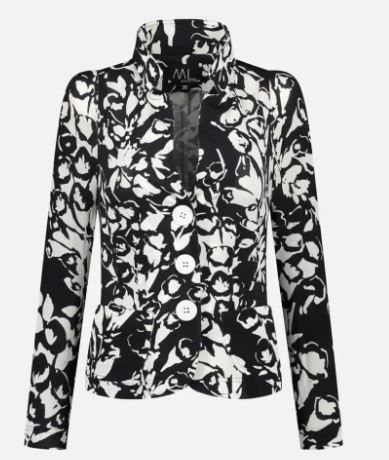 ML collections Blazer Zwart/Wit