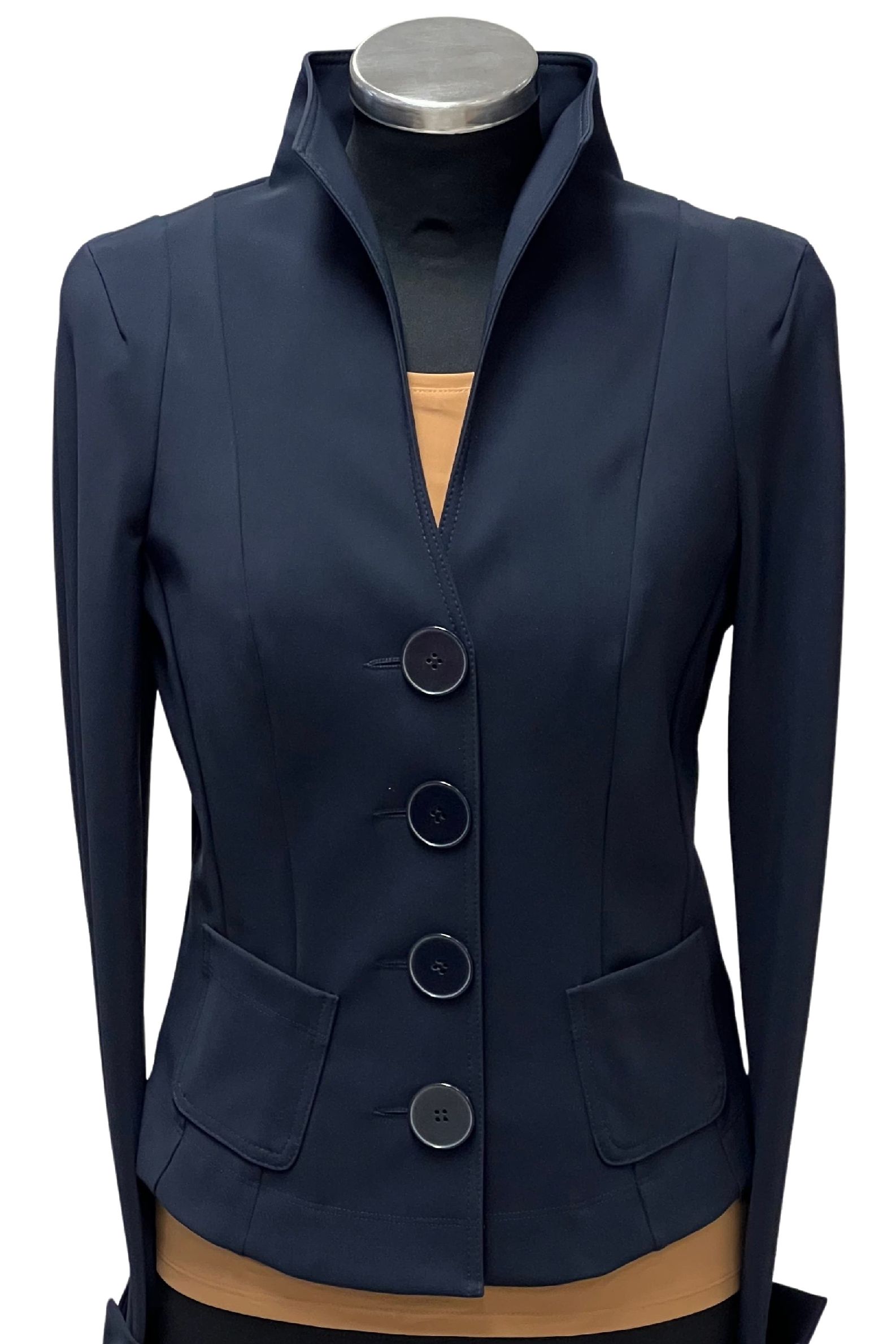 Monique van den Broek-van den Hout MOQ Moq Blazer uni blauw