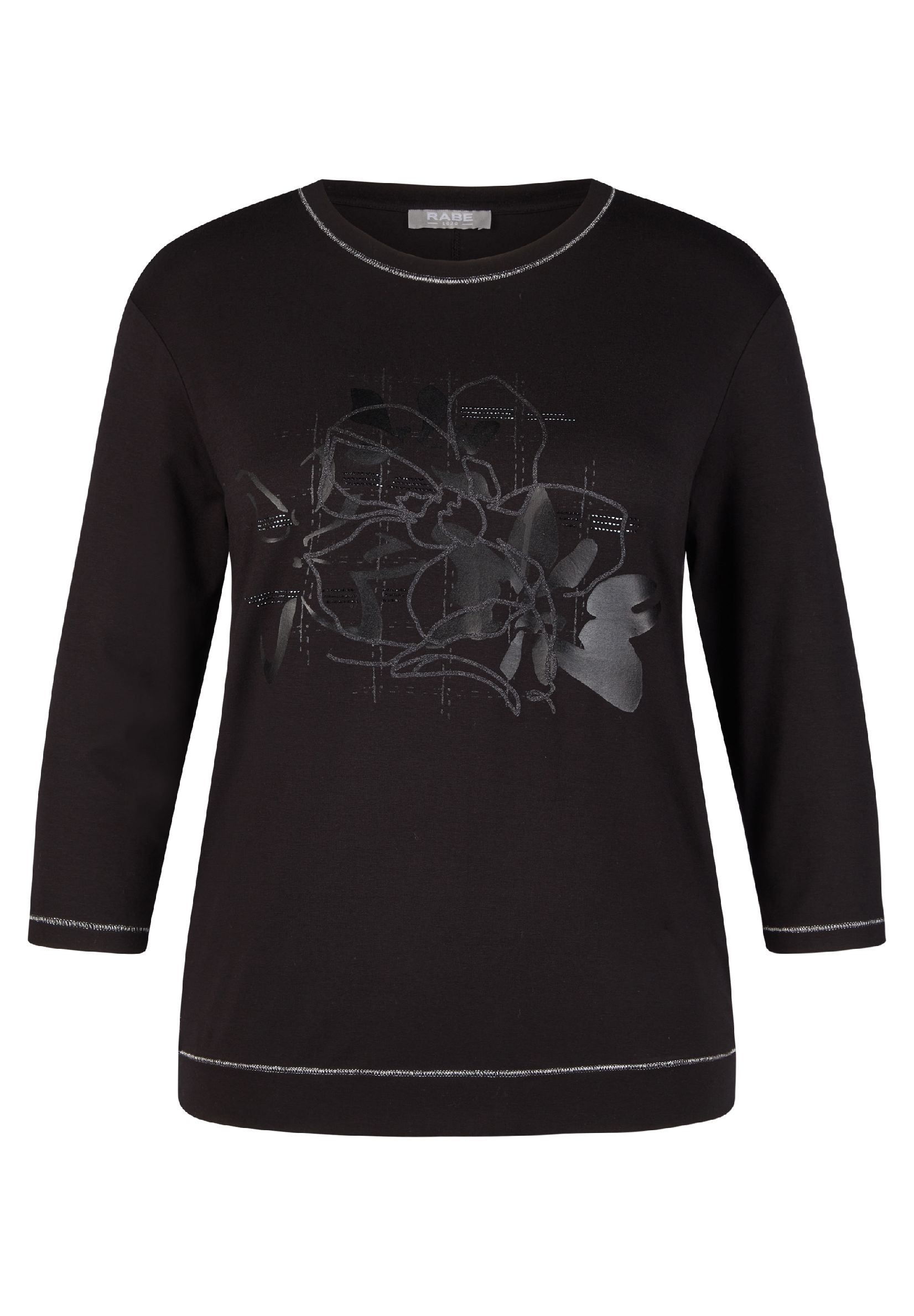 Rabe T-Shirt sparkling met opdruk