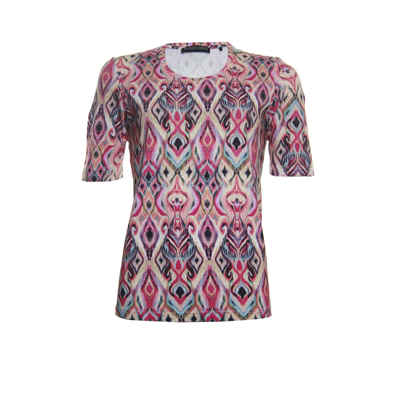 Roberto Sarto Shirt coral pink multicolour