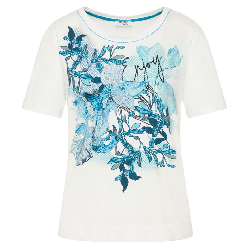Sommermann T-shirt Silke Blauw