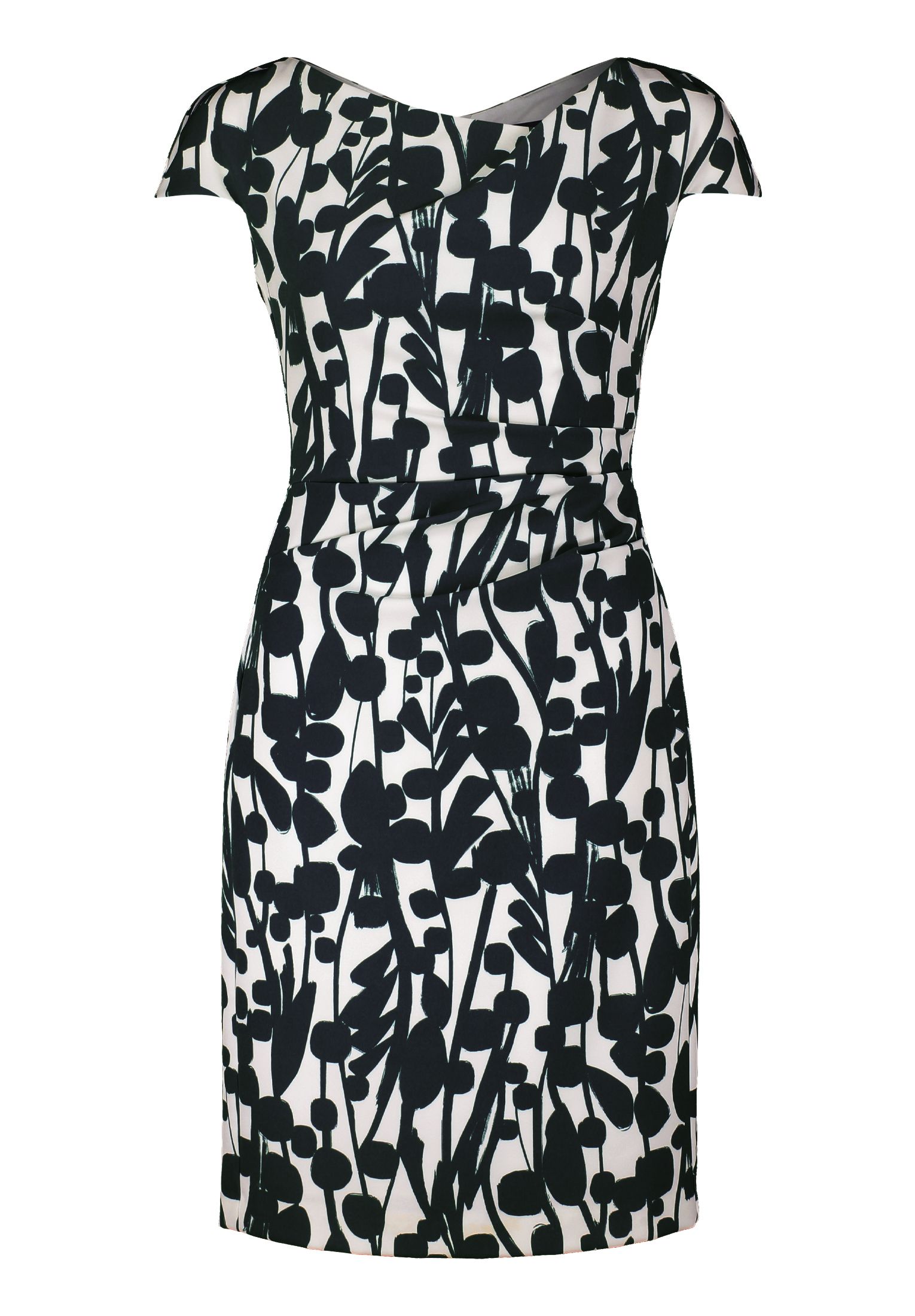 Vera Mont Jurk Cream/Darkblue